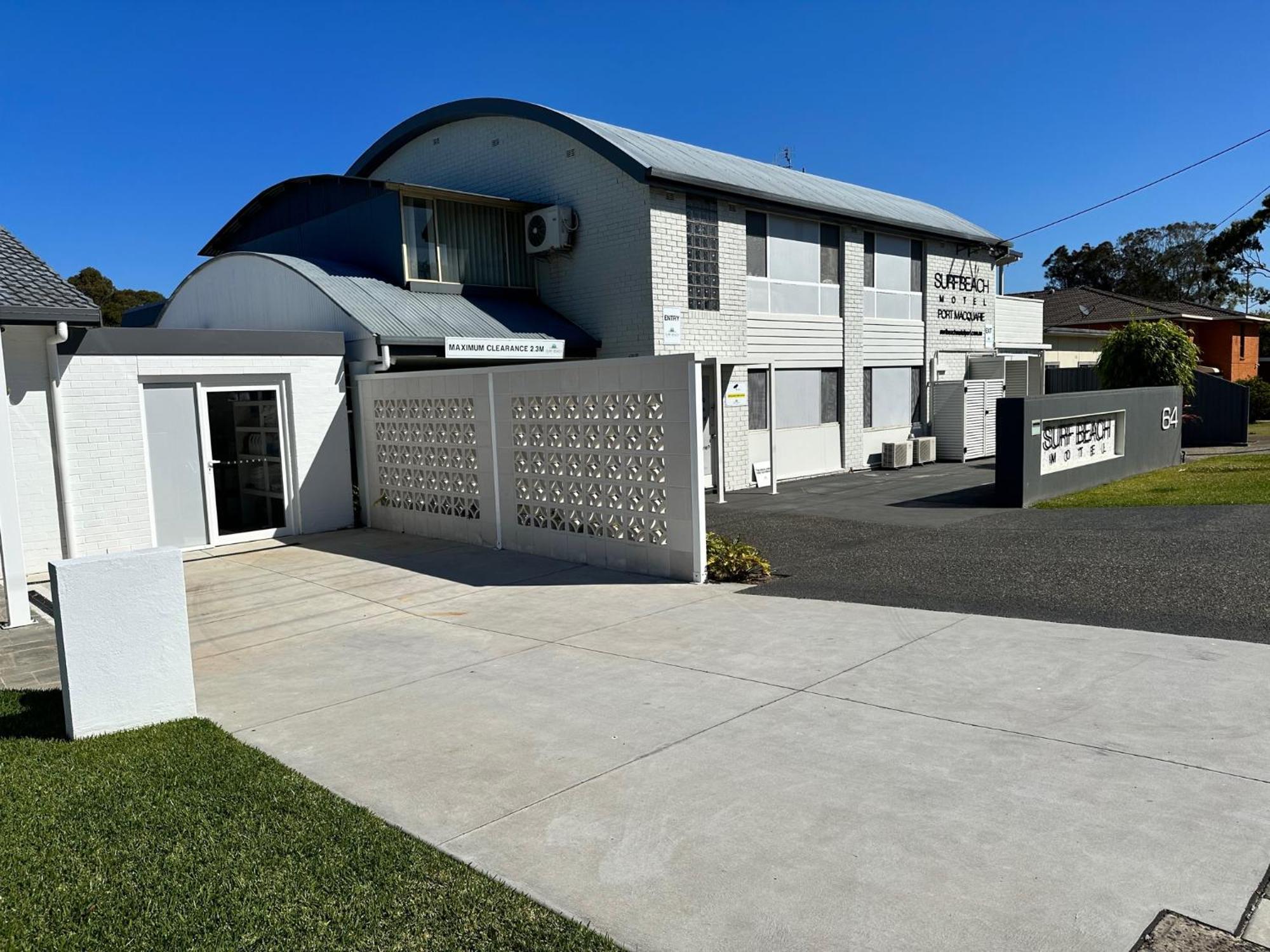 Surf Beach Motel Port Port Macquarie Eksteriør billede